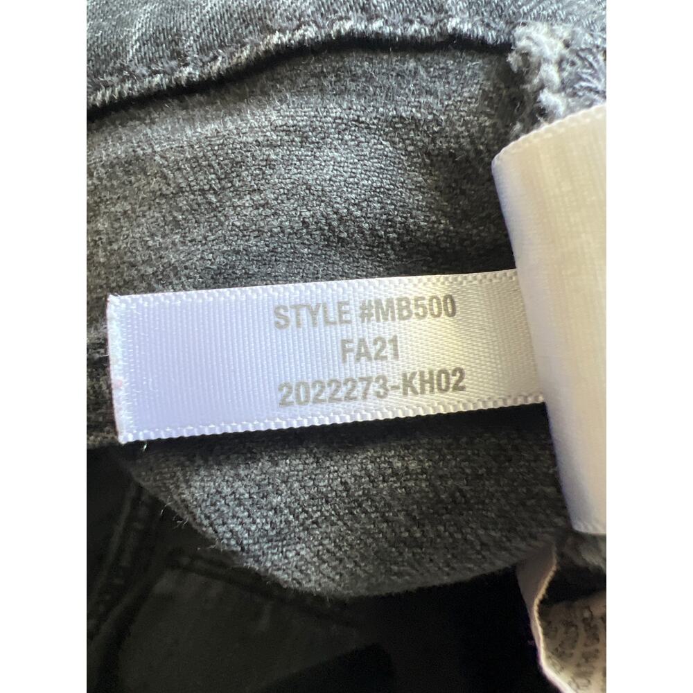 Madewell Tomboy Straight Jeans Womens 29 Faded Black Cotton Blend Casual Boho - Picture 4 of 9